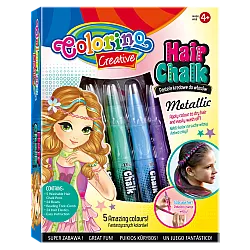 Пастели за коса Girls металик цветове Colorino