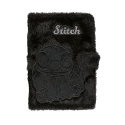 Пухкава тетрадка A5 – Stitch Fluffy BLACK