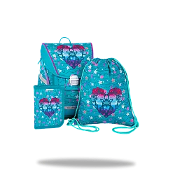 Ученическа раница с аксесоари Coolpack - Primo Ultra Base - SEAFISH