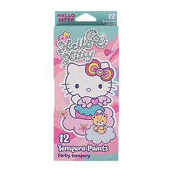 Темперни бои в тубички 12 цвята Colorino Hello Kitty Pastel
