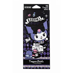 Темперни бои в тубички 12 цвята Colorino Kuromi