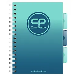 Тетрадка A5 Coolpack - Gradient Blue lagoon