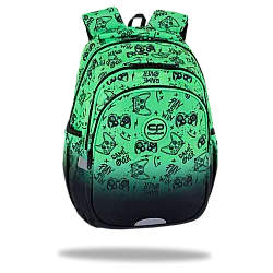 Ученическа раница Coolpack - JERRY - GAME OVER GRADIENT