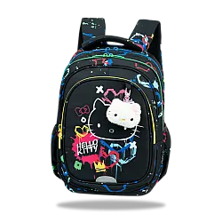 Ученическа раница Coolpack - JERRY - Hello Kitty Neon Black