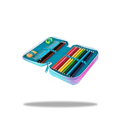 Ученически несесер с пособия COOLPACK - JUMPER 2 - SEAFISH