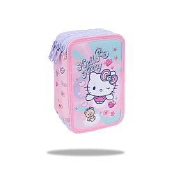 Ученически несесер с пособия Coolpack - Jumper 3 - Hello Kitty Pastel