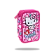 Ученически несесер с пособия Coolpack - Jumper 3 - Hello Kitty Pink