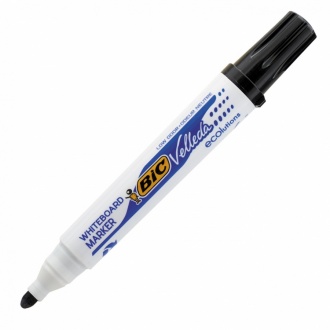 Маркер за бяла дъска BIC Eco Velleda 1701 объл връх, 1.5 мм, черен