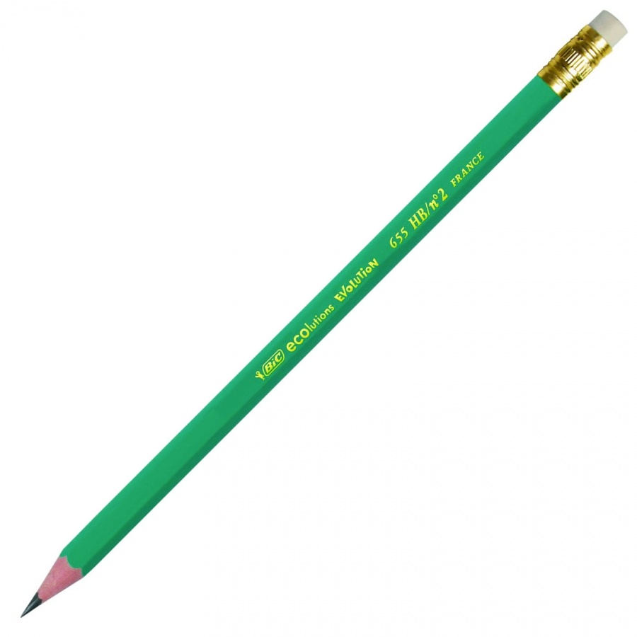 Молив с гума BIC Ecolutions Evolution 655 HB
