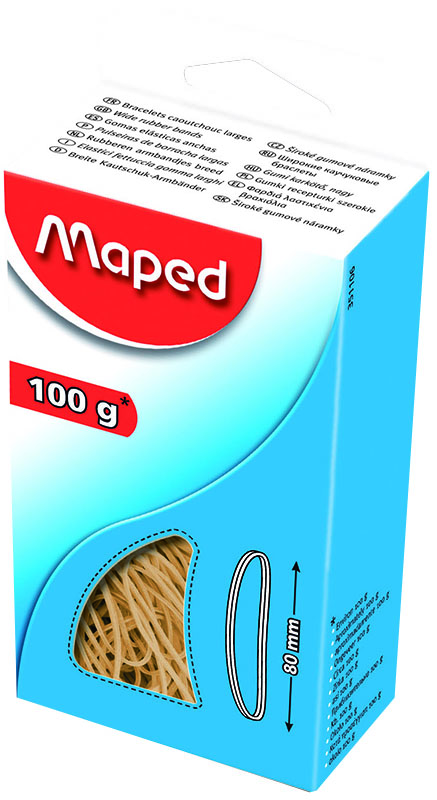 ЛАСТИЦИ МАПЕД 100гр.каучукови 80мм