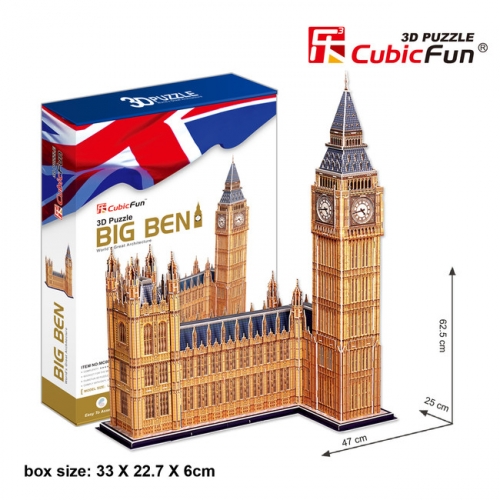 Cubic Fun Пъзел 3D Big Ben(UK) 117ч.
