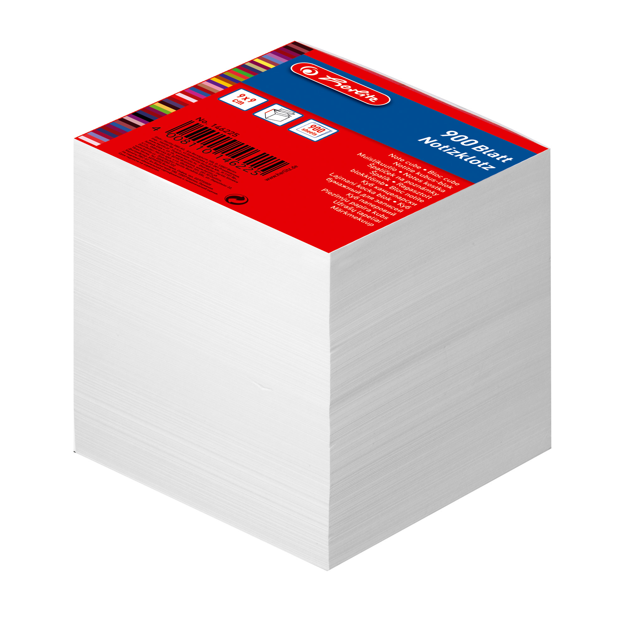 HERLITZ КУБЧЕ С БЕЛИ ЛИСТЧЕТА
