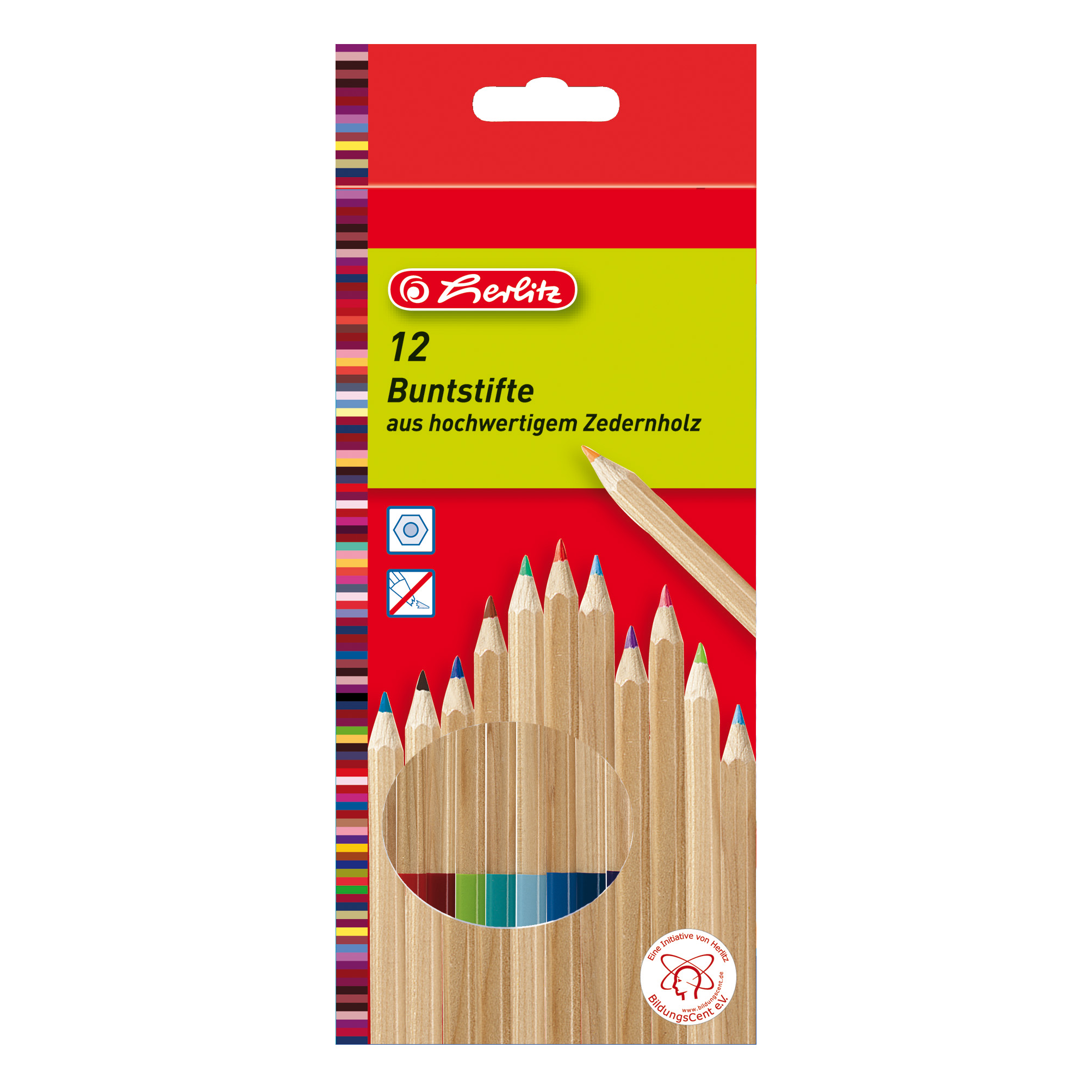 HERLITZ ЦВЕТНИ МОЛИВИ 12 ЦВЯТА