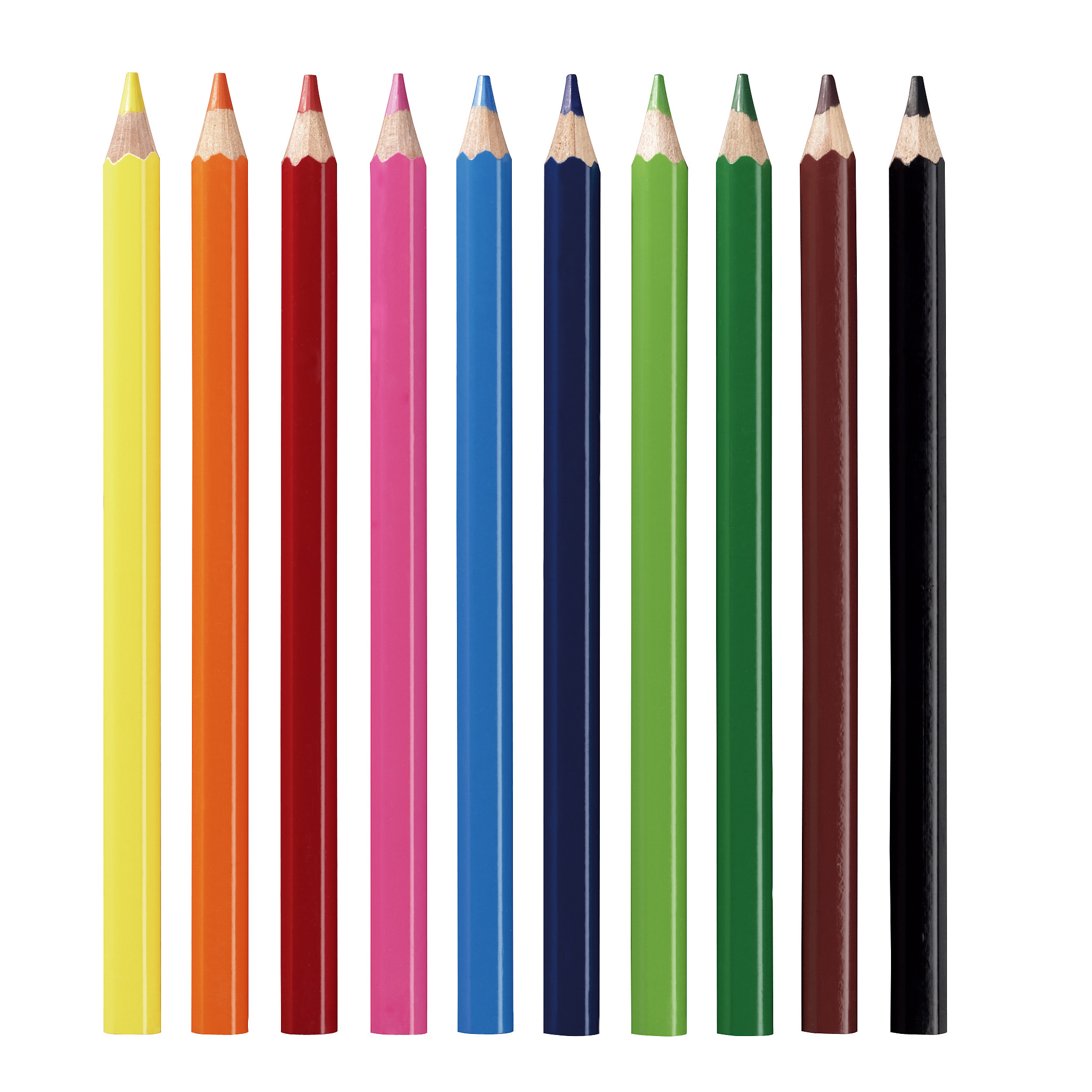 Herlitz Цветни моливи Jumbo 10 цвята
