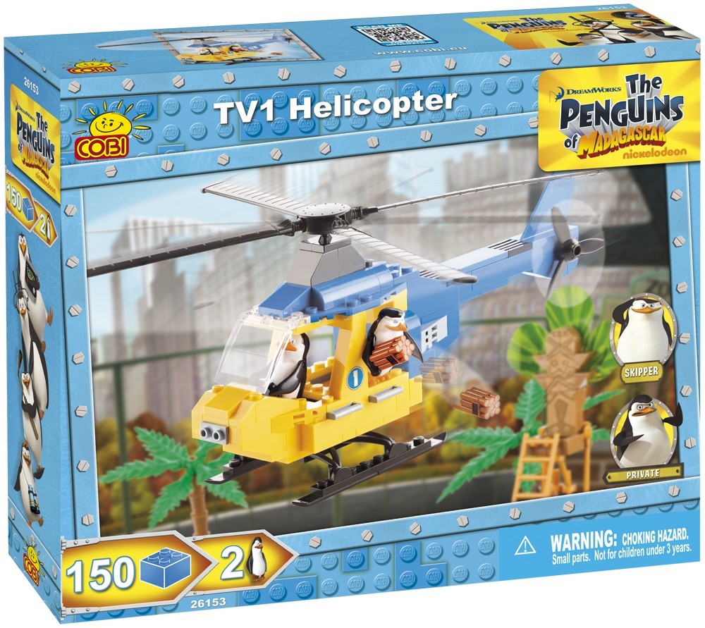 COBI THE PENGUINS OF MADAGASCAR Хеликоптер
