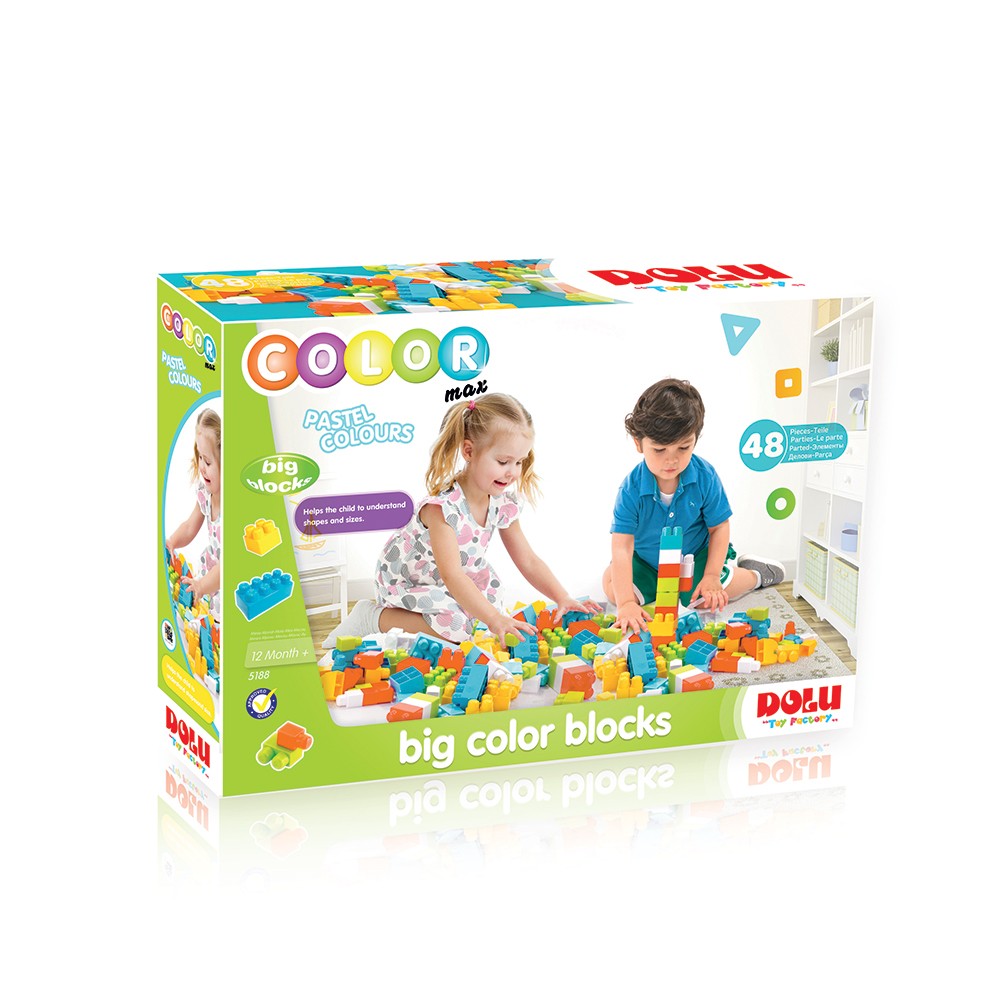 Конструктор 48 части COLOR MAX