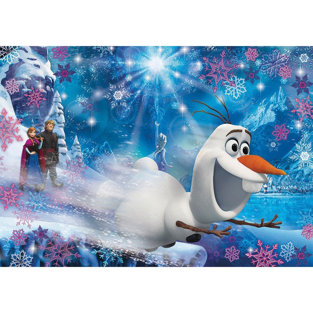 CLEMENTONI 104ч.Пъзел 3D Frozen