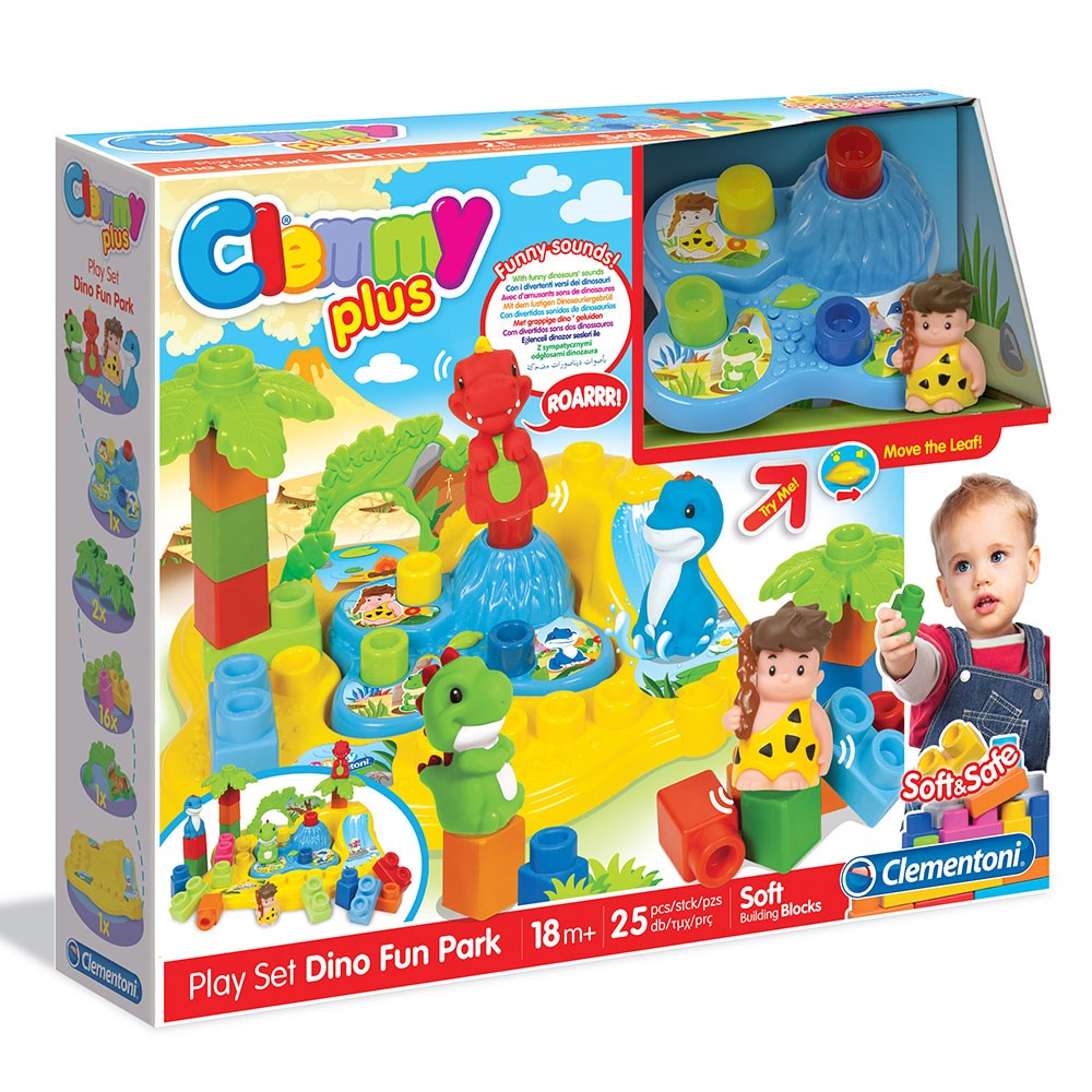 CLEMMY Конструктор DINO FUN PARK