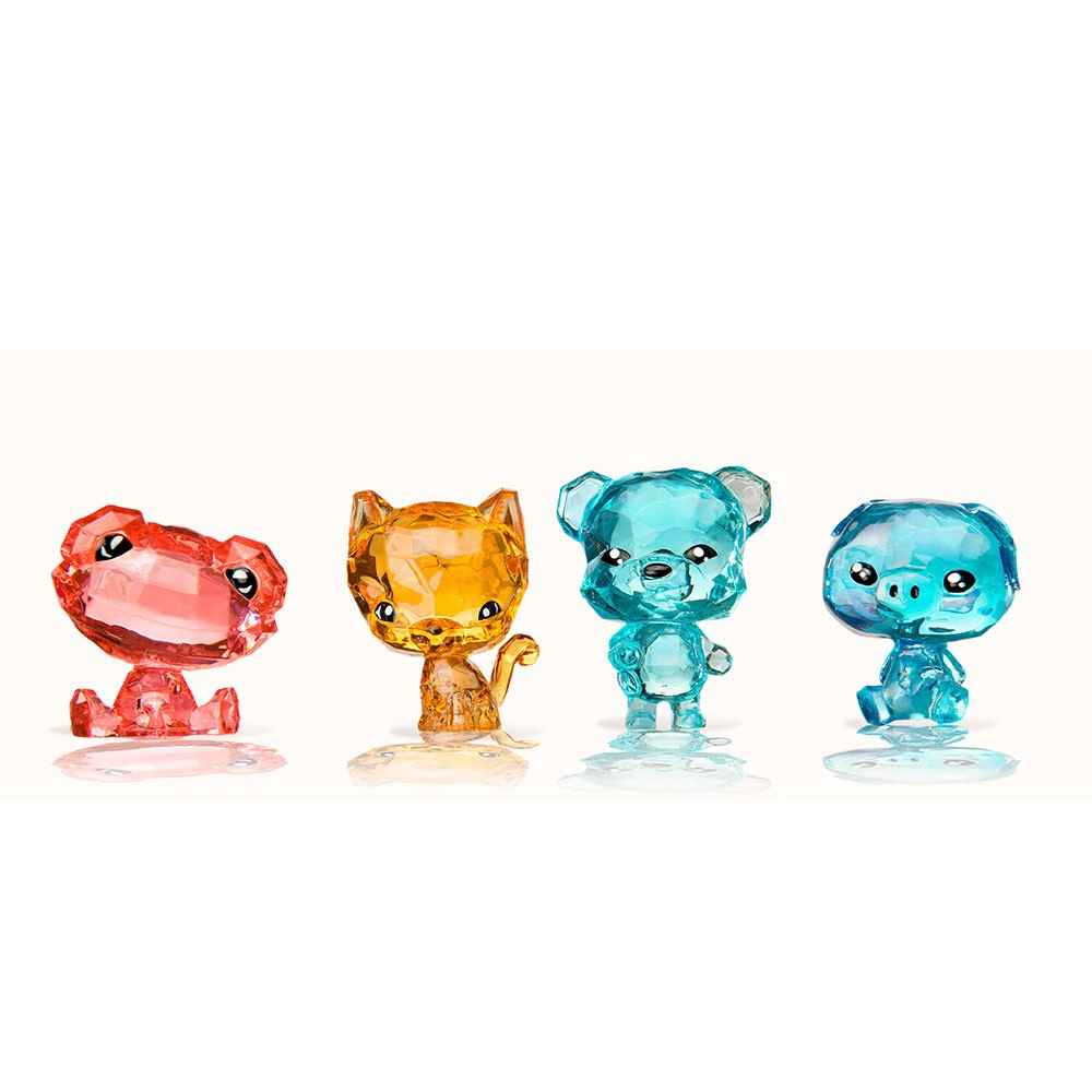 CRYSTAL SURPRISE Блестящи животинчета с 2 талисманчета
