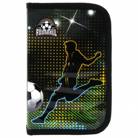 Несесер с един цип и две клапи DEFORM - FOOTBALL