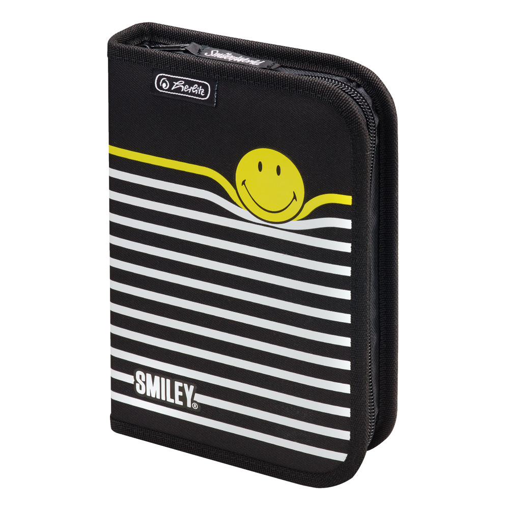 Herlitz НЕСЕСЕР  19 ч SmileyWorld Black Stripes