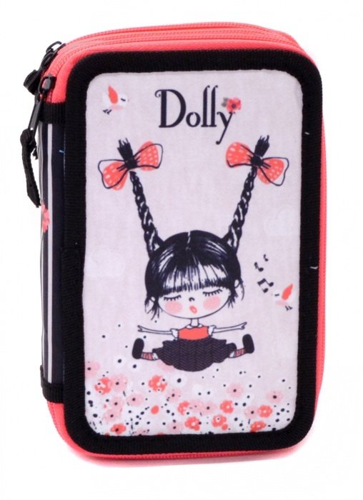 Dolly празен несесер с три ципа