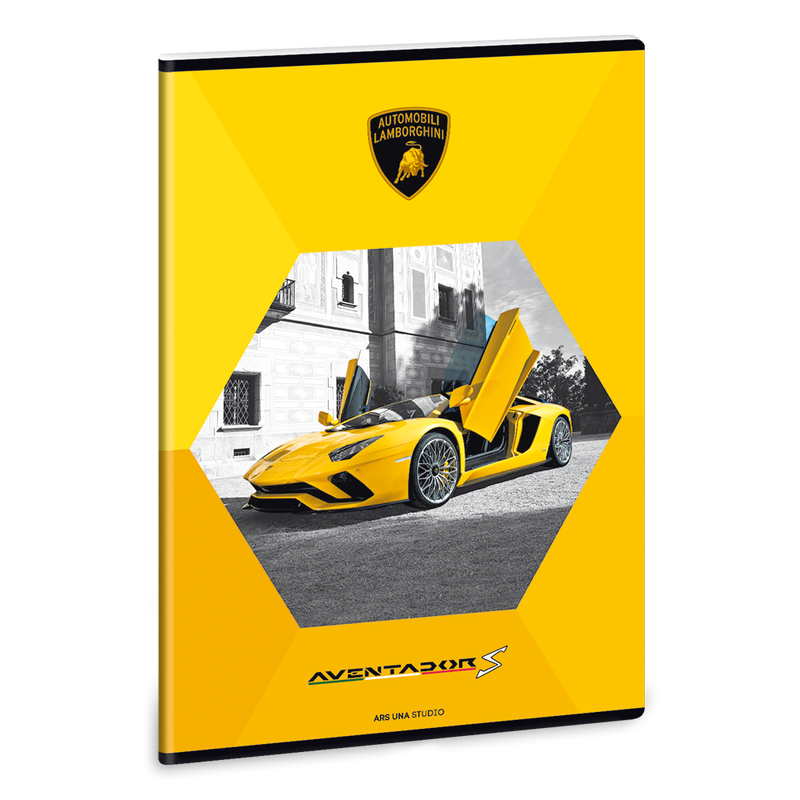 Lamborghini тетрадка А4