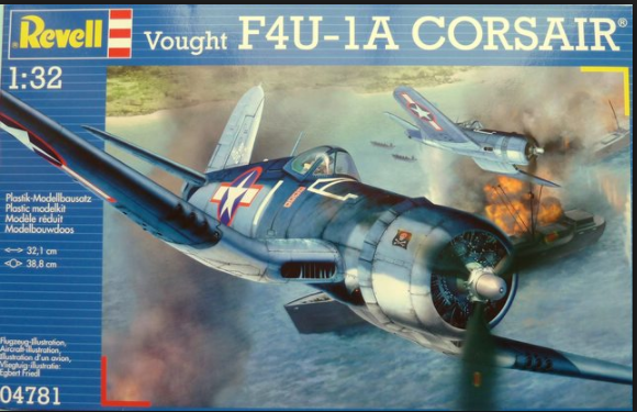 F4U-1A Корсар – сглобяем модел