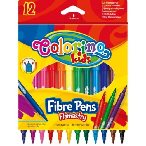 COLORINO KIDS ФЛУМАСТРИ 12 ЦВЯТА