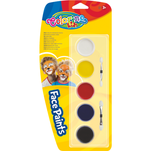 COLORINO KIDS БОИЧКИ ЗА ЛИЦЕ 5 ЦВЯТА