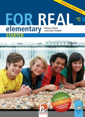 FOR REAL Elementary, Starter – Преговорна книга по английски език