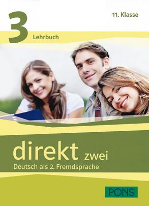 Direkt zwei 3, 11 Klasse, Deutsch als 2. Fremdsprache - Учебник и учебна тетрадка по немски език + 2 CD