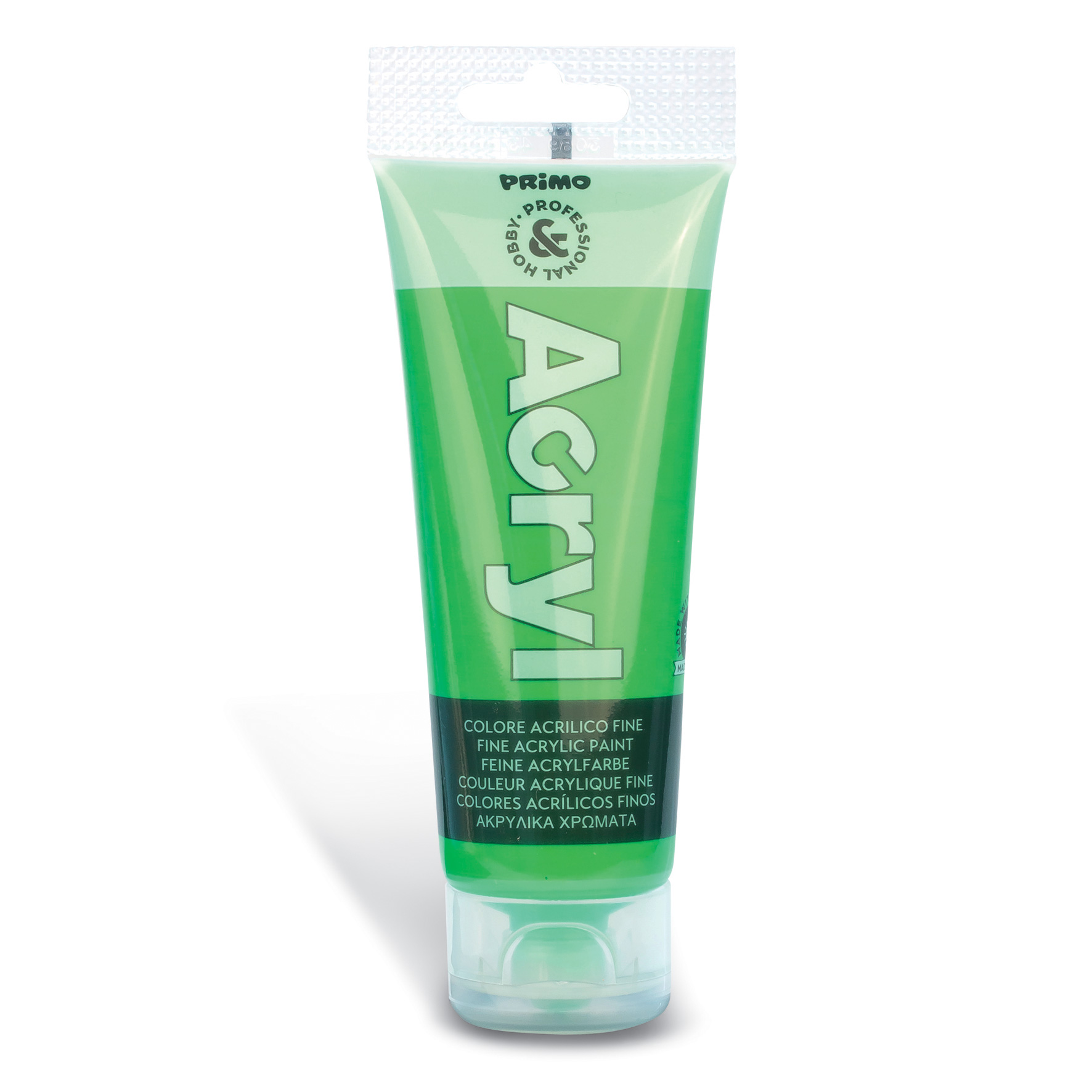 Акрилна боя Bright Green 75 мл, в пластм.тубички