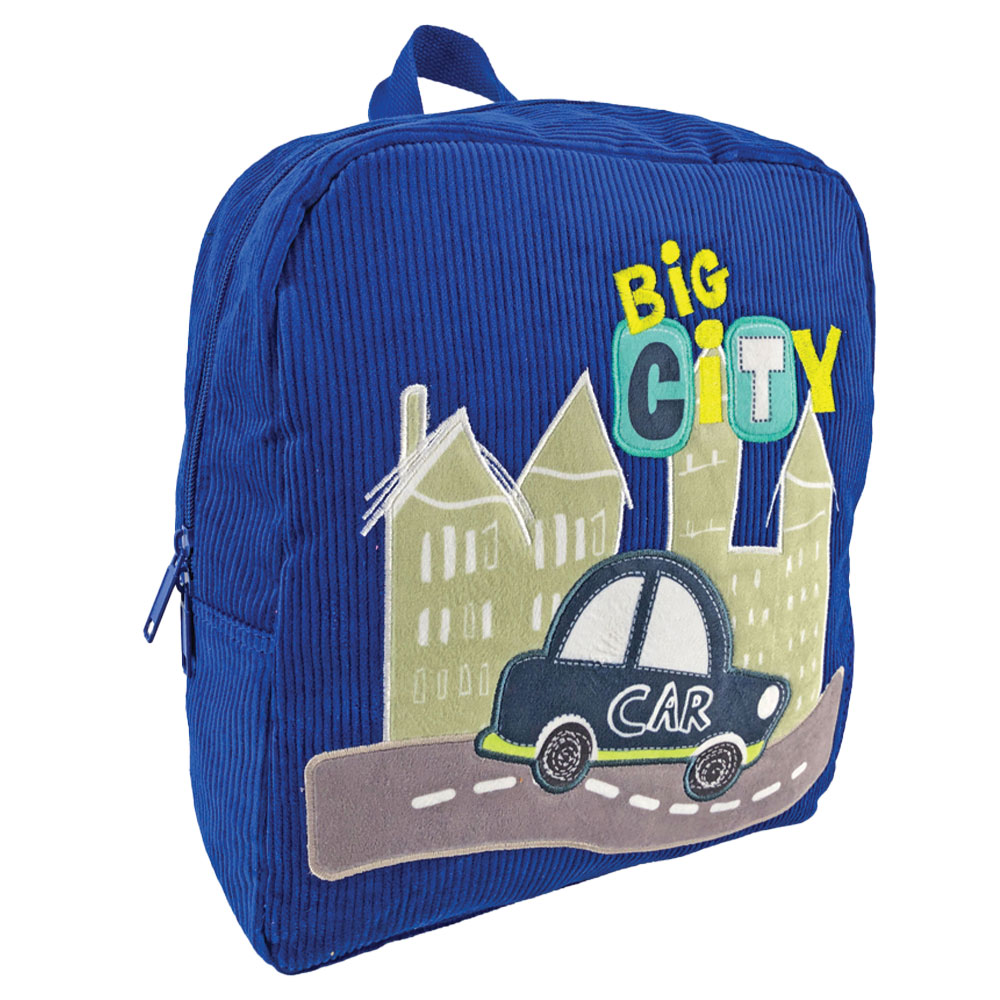 Раница детска с 1 цип Big City, 31x27x10