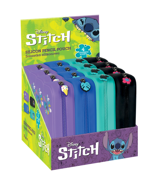 Силиконов несесер COOLPACK - TUBE - SILICONE - STITCH Black