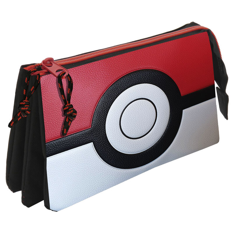 Несесер с три ципа Pokemon Pokeball