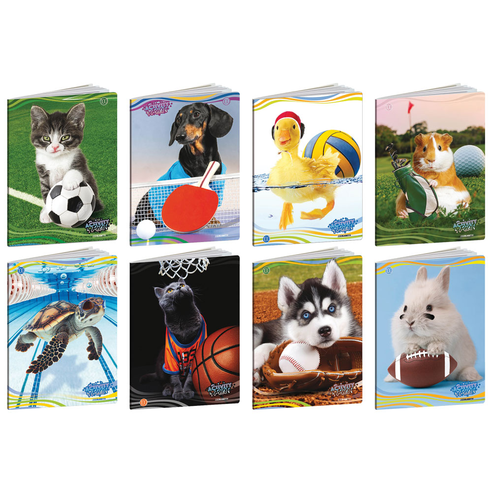 Тетрадка А4 100 г/м2 UV Activity pets 36+2 л.ред