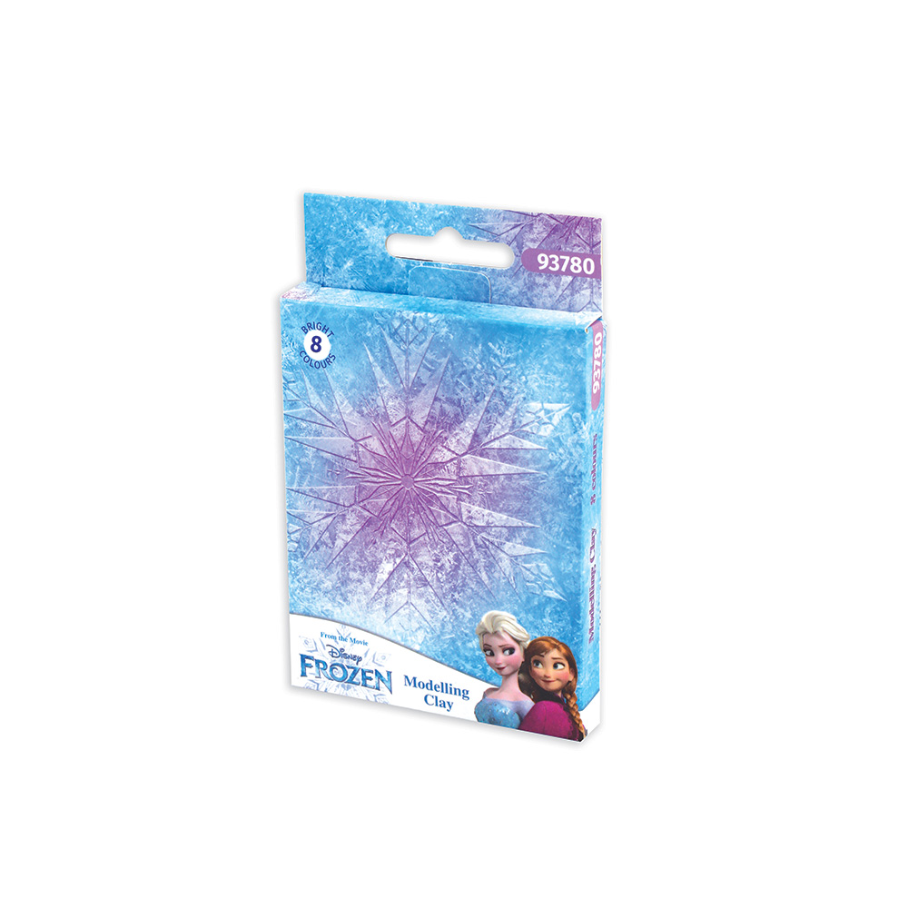 Пластилин 8 цвята, 120 г, Frozen