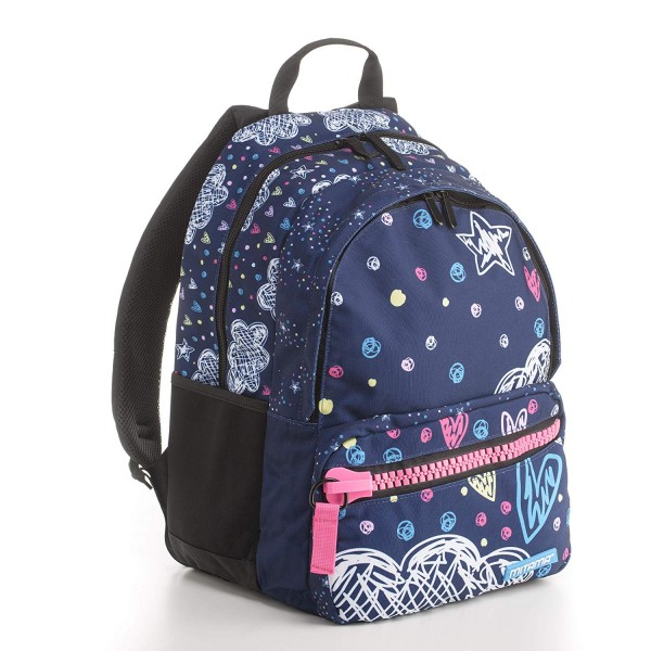 УЧЕНИЧЕСКА РАНИЦА MITAMA UNLIMITED ROMANTIC BLUE