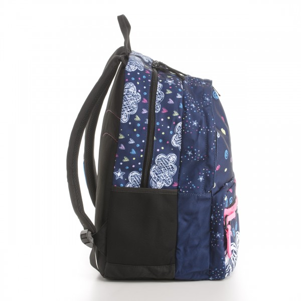 УЧЕНИЧЕСКА РАНИЦА MITAMA UNLIMITED ROMANTIC BLUE