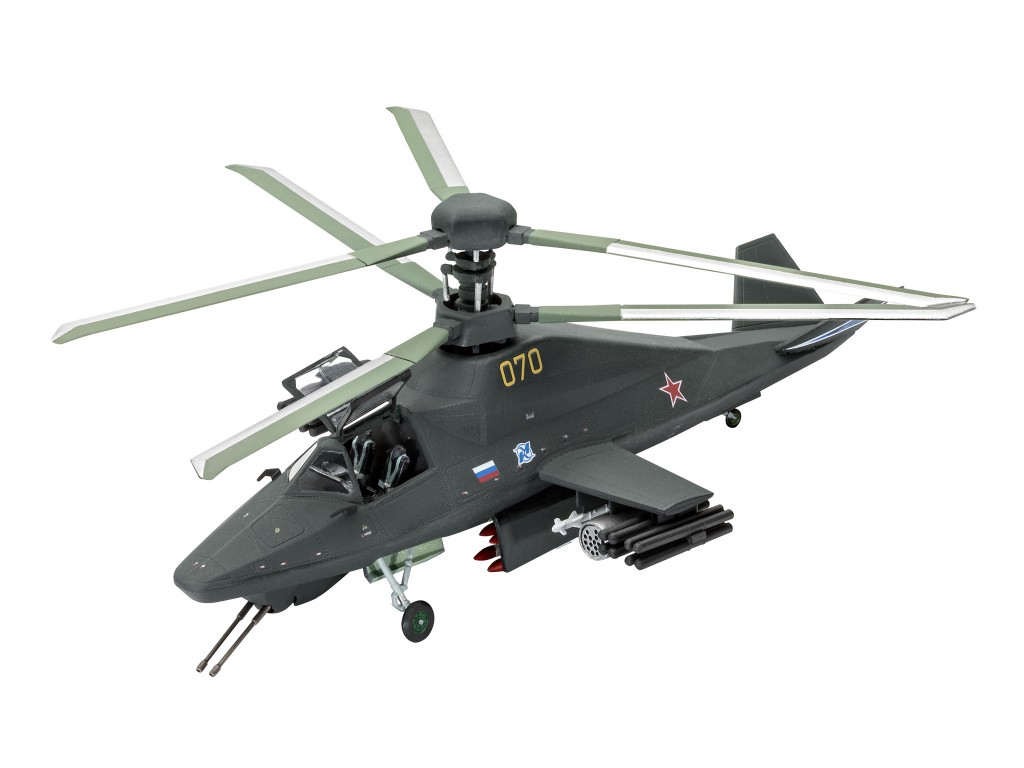 Въртолет Камов Ka-58 Стелд – сглобяем модел