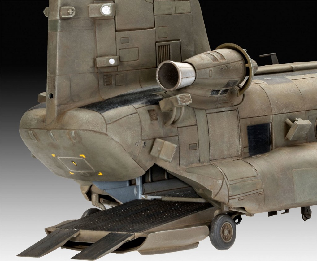 Военен хеликоптер MH-47 Chinook – сглобяем модел