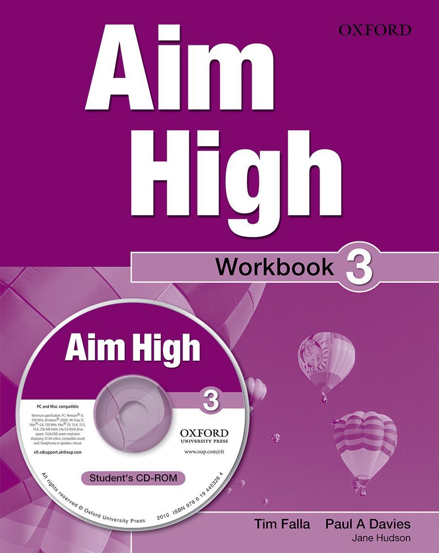 Aim High Level 3 Workbook / Английски език за 9 - 12. клас - ниво 3: Учебна тетрадка