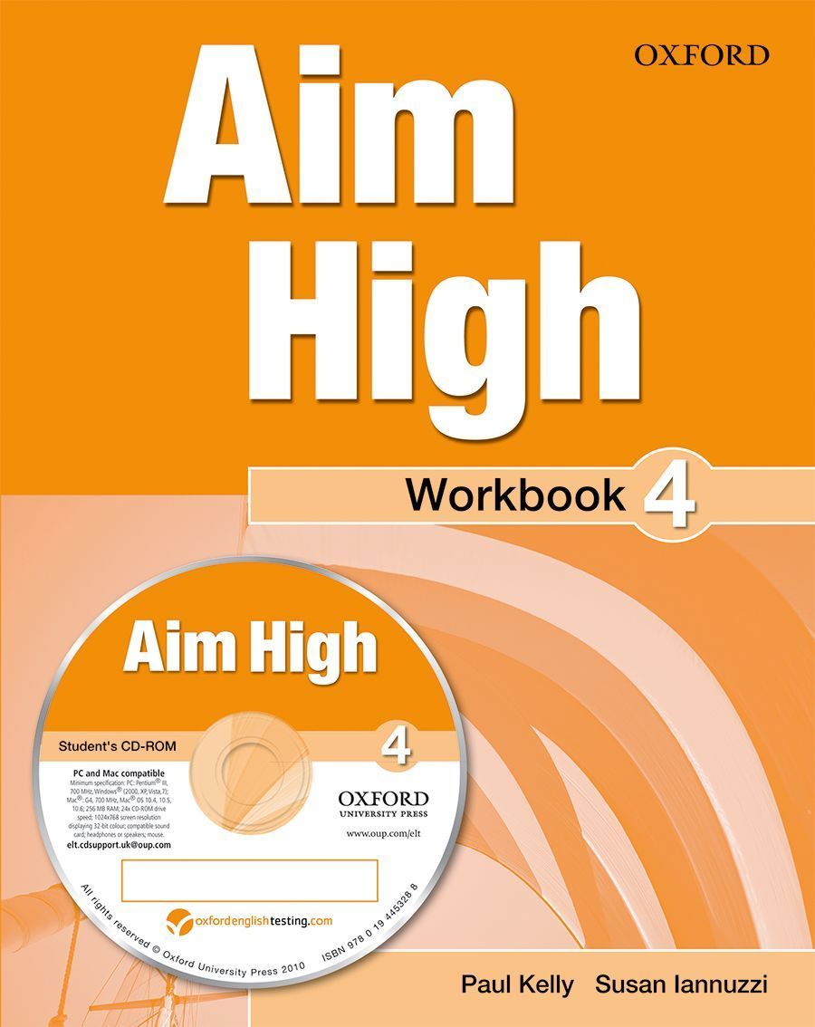 Aim High Level 4 Workbook / Английски език за 9 - 12. клас - ниво 4: Учебна тетрадка
