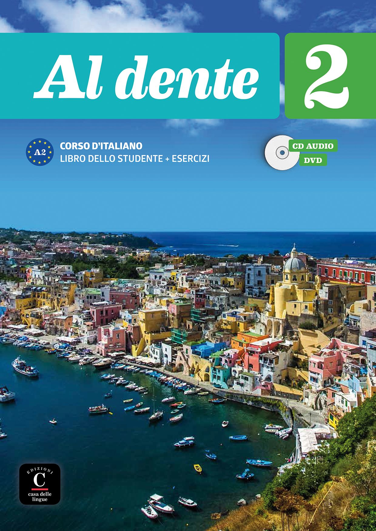 Al dente 2 · Nivel A2 Libro del alumno + Cuaderno de ejercicios + CD + DVD