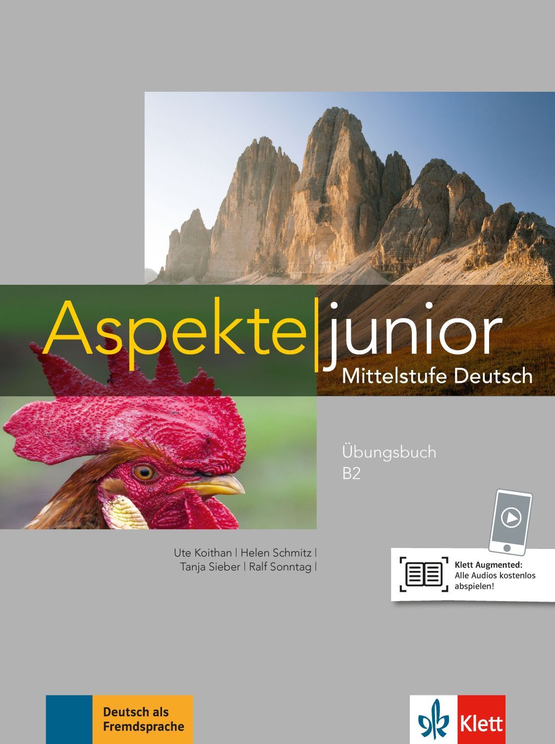 Aspekte junior B2 Übungsbuch mit Audio-Dateien zum Download