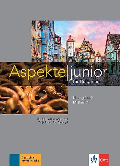 Aspekte junior für Bulgarien B1 - Band 1: Arbeitsbuch / Работна тетрадка по немски език + CDs - ниво B1. Учебна програма 2023/2024 (Клет)