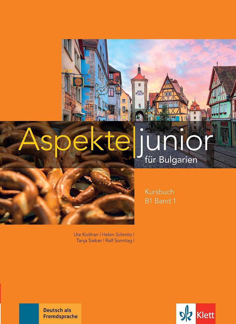 Aspekte junior für Bulgarien B1 - Band 1: Lehrbuch / Немски език - ниво B1. Учебна програма 2023/2024 (Клет)