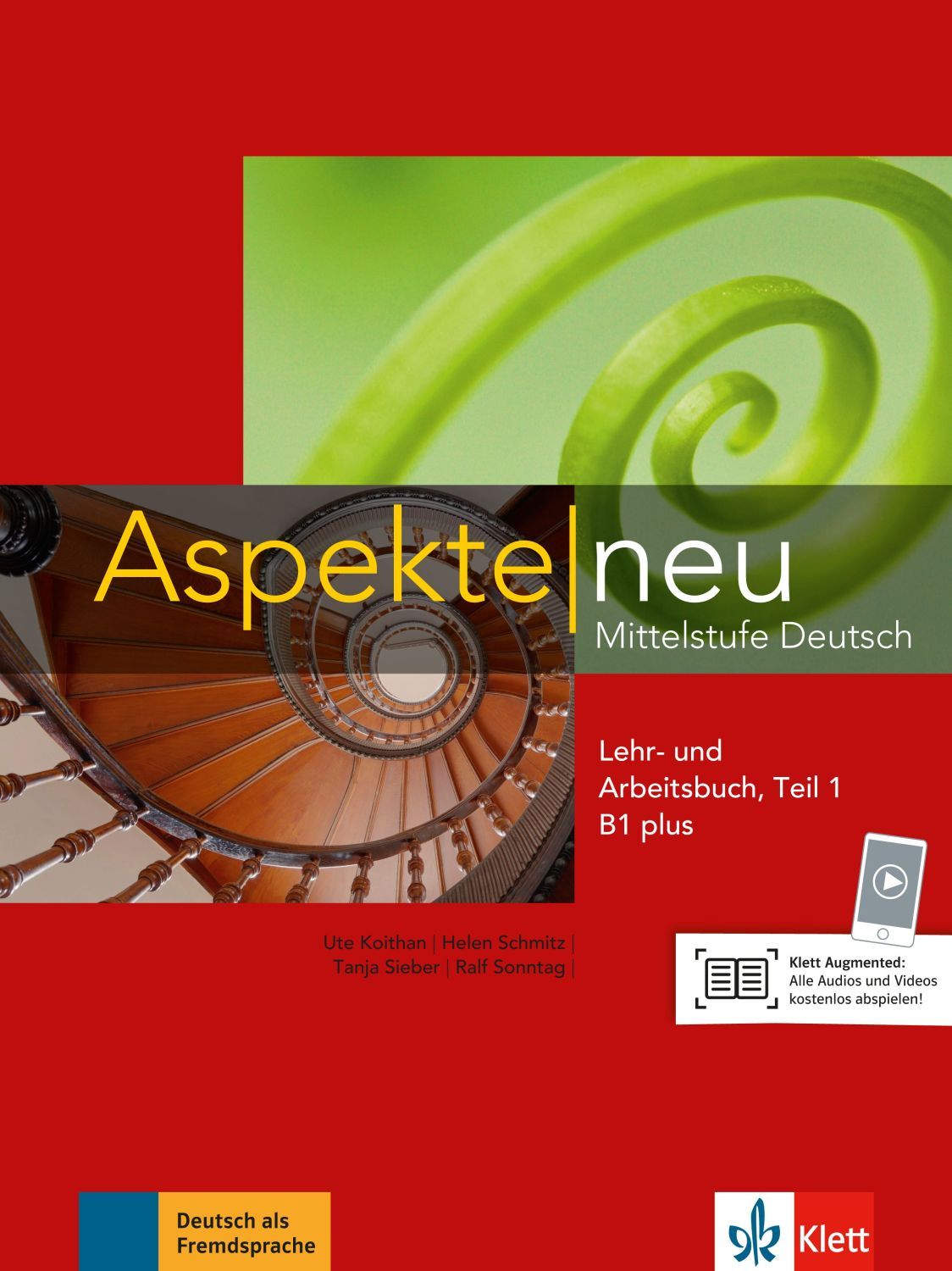Aspekte neu B1 plus Lehr-und Arbeitsbuch Teil 1 mit CD