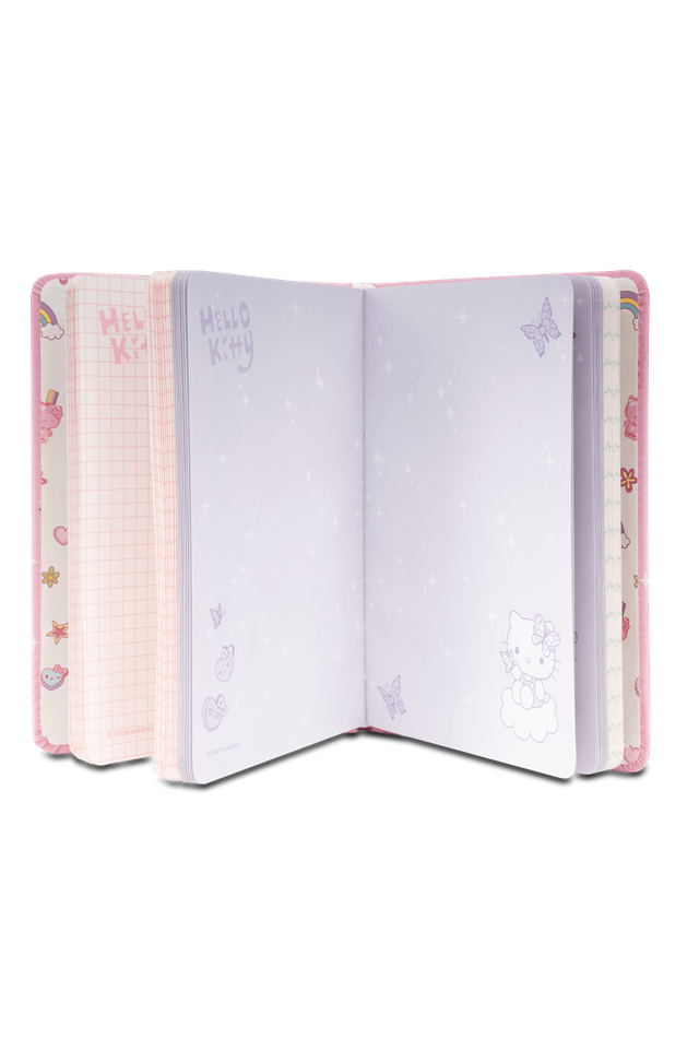B6 Squishy тефтер 100 л. Hello Kitty Pastel_1